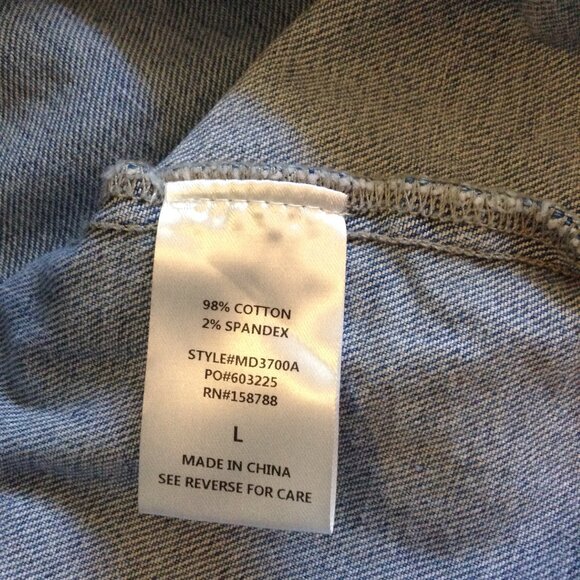 NWT Ellen/Anne Gillian Denim Mini, Corset Laces, Zip, "L", Indie Sleaze,, Barbie - Picture 5 of 6